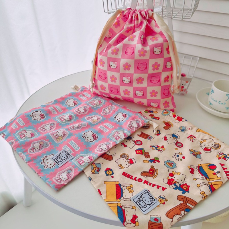Women'S Vanity Accessories - Hello Kitty Doek Mode Kunst Bundel
