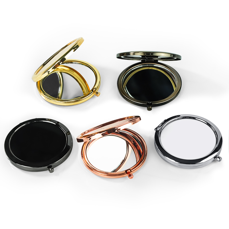 Women'S Vanity Accessories - 5/10 Stuks 57Mm Draagbare Opvouwbare Spiegel
