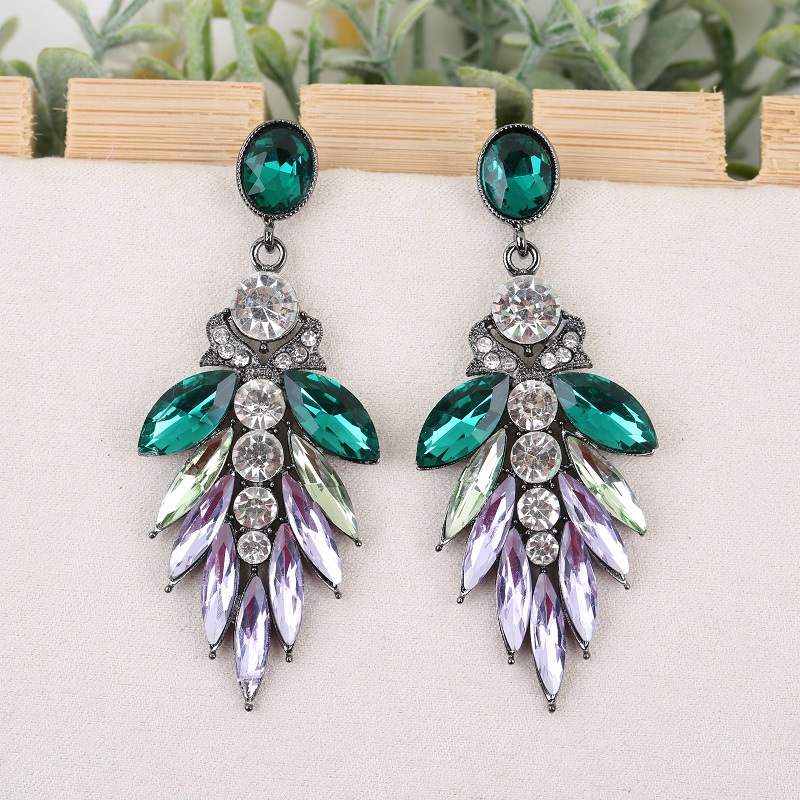 Women'S Accessories Manufacturers - Elegante kunst, hoogwaardige kristallen damesoorbellen, oorbellen