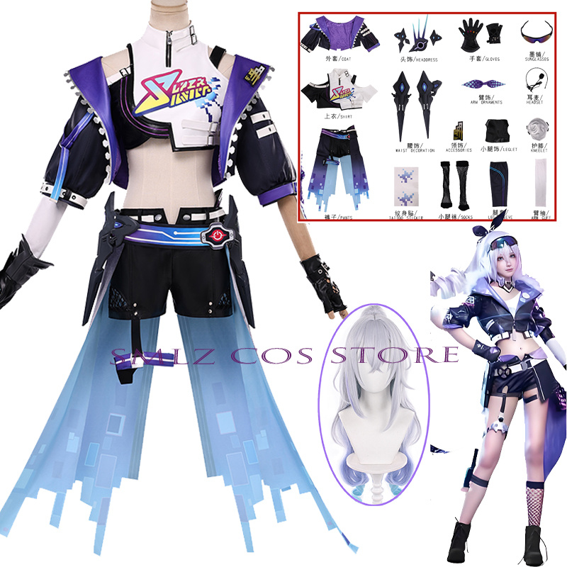 Women'S Clothing And Accessories - Game Honkai Star Rail Silver Wolf