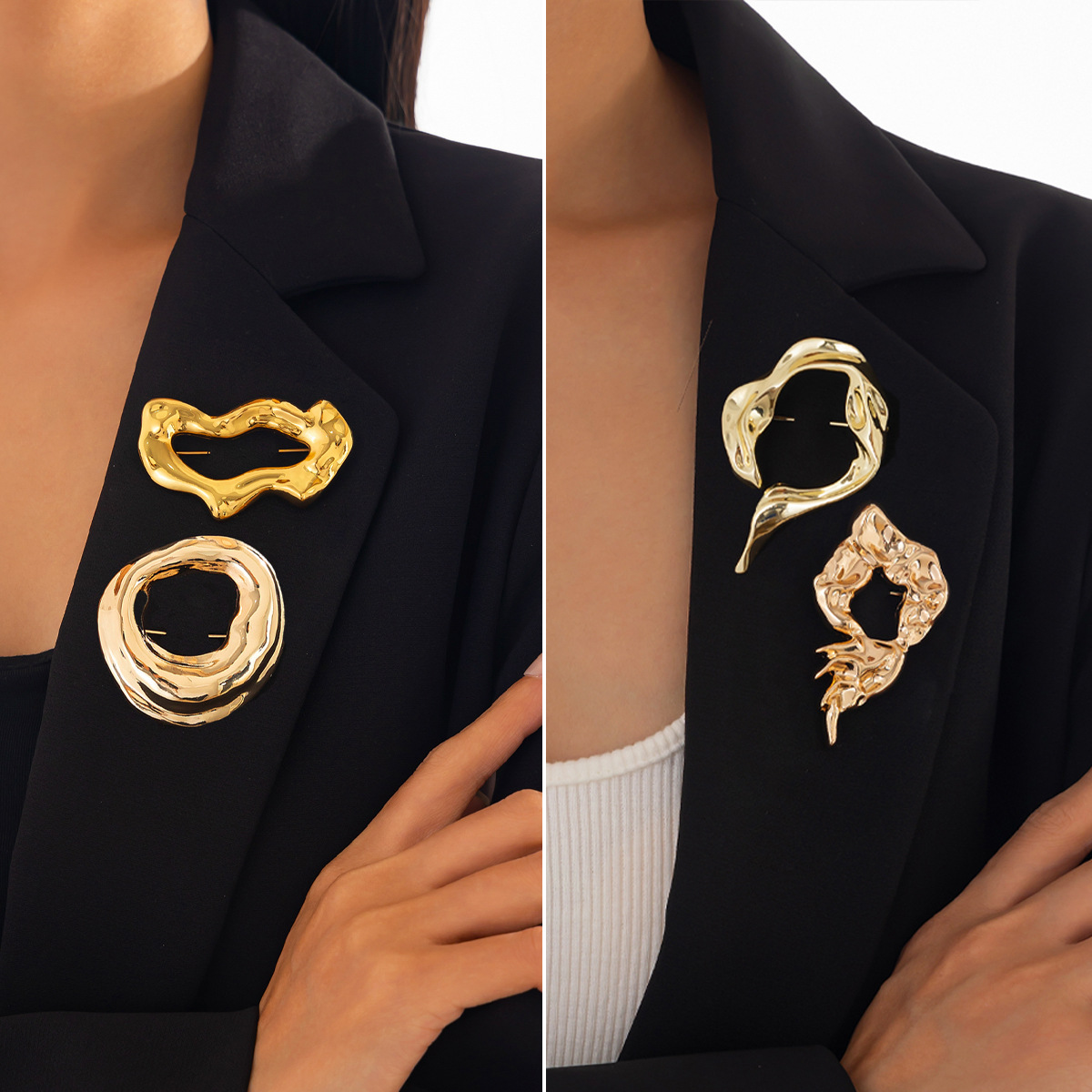 Women Accessories Jewelry - Nieuwe mode onregelmatige broches voor vrouwen