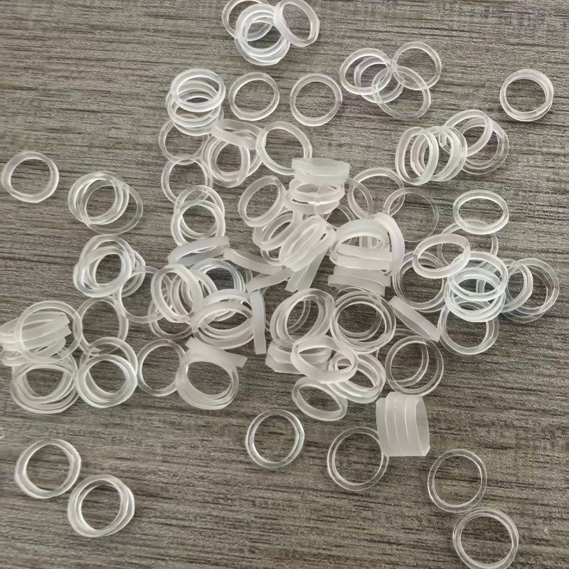 Hair Band Elastic - 500/1500 stuks Siliconen Hoge-Elastische Sterke Duurzame