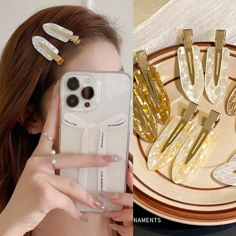 Women'S Vanity Accessories - Nieuwe Koreaanse 2 stks Wit Goud