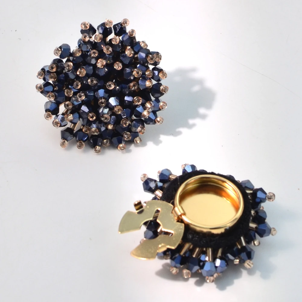 Women Accessories Jewelry - 2 STUKS Elegante Knop Covers Handgemaakte