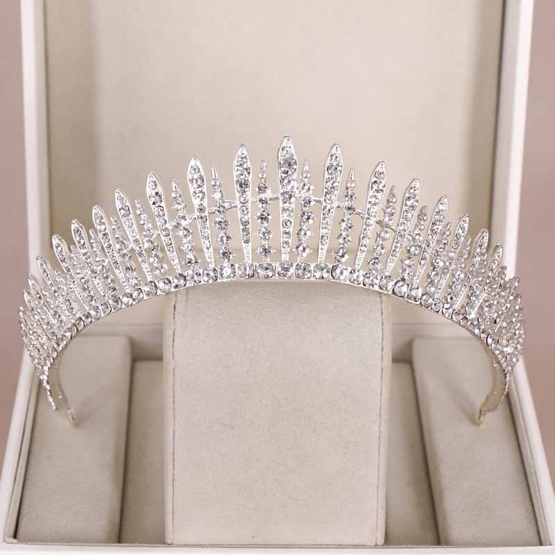 Women Accessories Jewelry - Bruidskroon Elegante bruiloft haaraccessoires Sprankelende strass