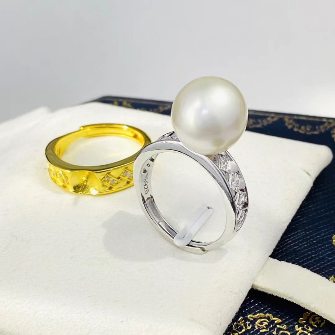 Ring Set Adjustable - Groothandel S925 Sterling Zilver Verstelbare Ring