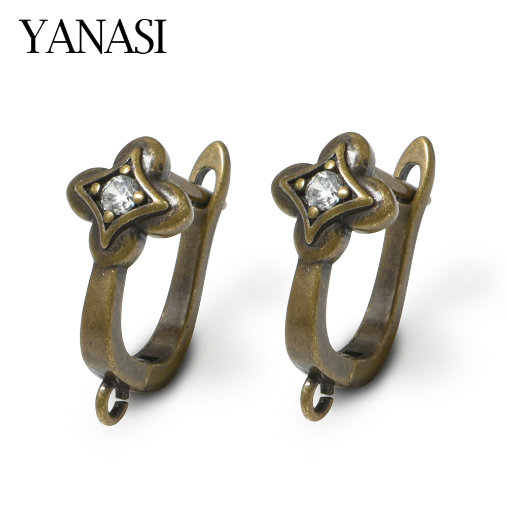 Women Accessories In Wholesale - NIEUW 1 paar antieke bronzen messing