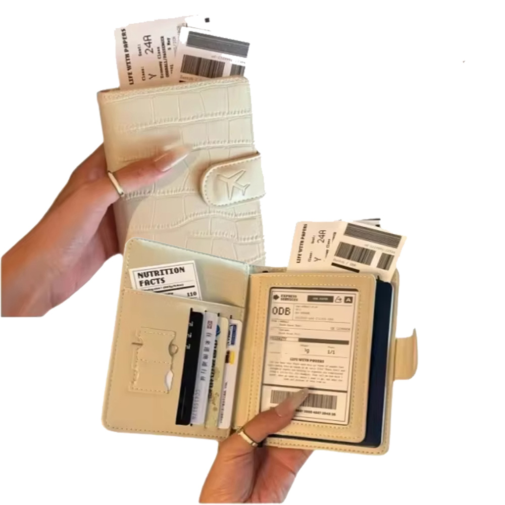 Women Accessories List - PU lederen paspoorthoes voor heren en