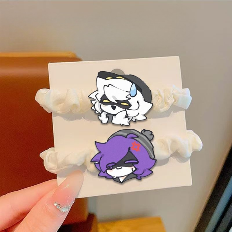 Hair Band Elastic - 2 STUKS Murder Drones Cartoon Paar