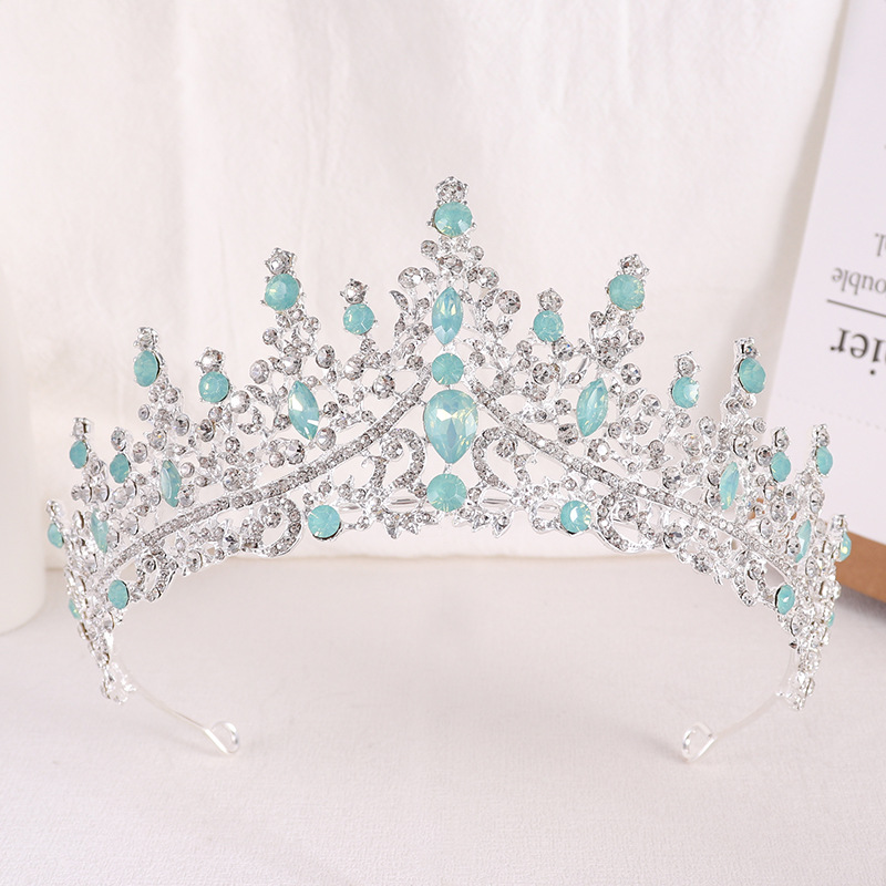 Women Jewelry Accessories For Black Dress - Barokke Prinses Koningin Opaal Kristal Bruids