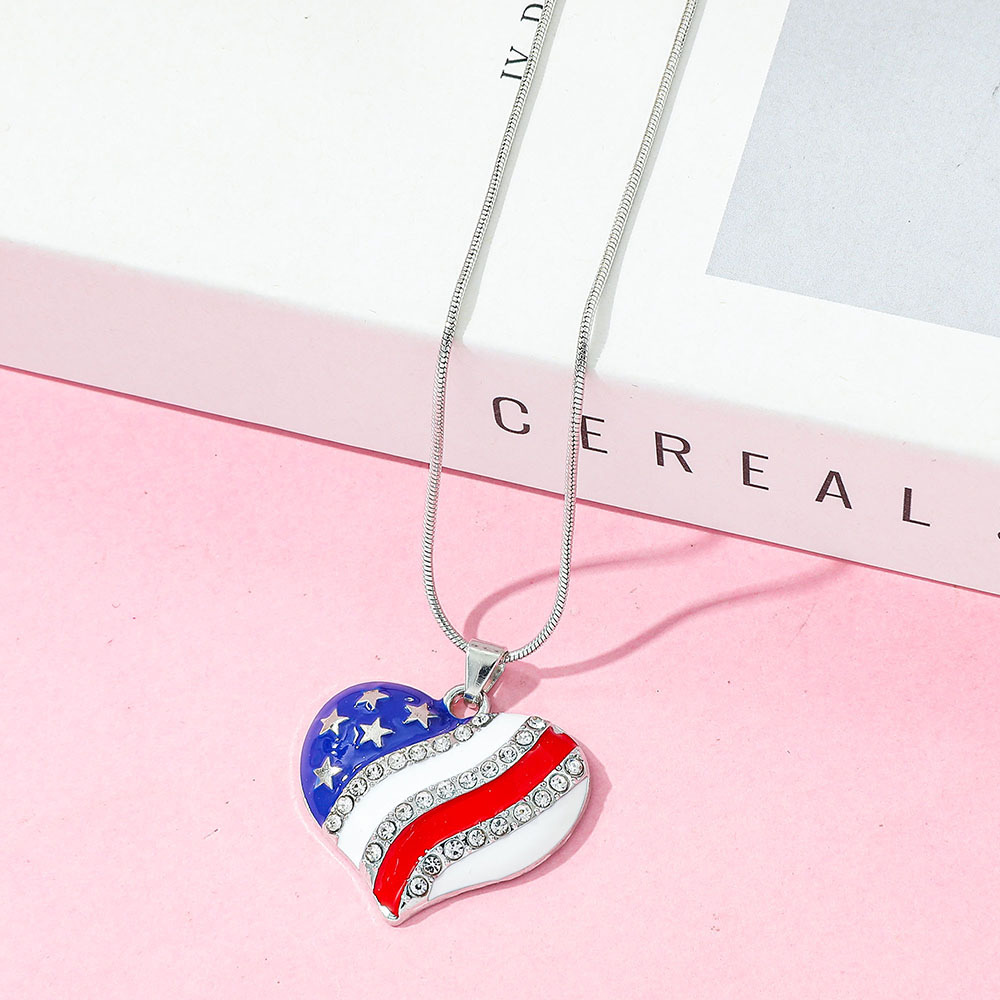 Women'S Accessories Accessorize - Mode Charme Ketting Amerikaanse Vlag USA