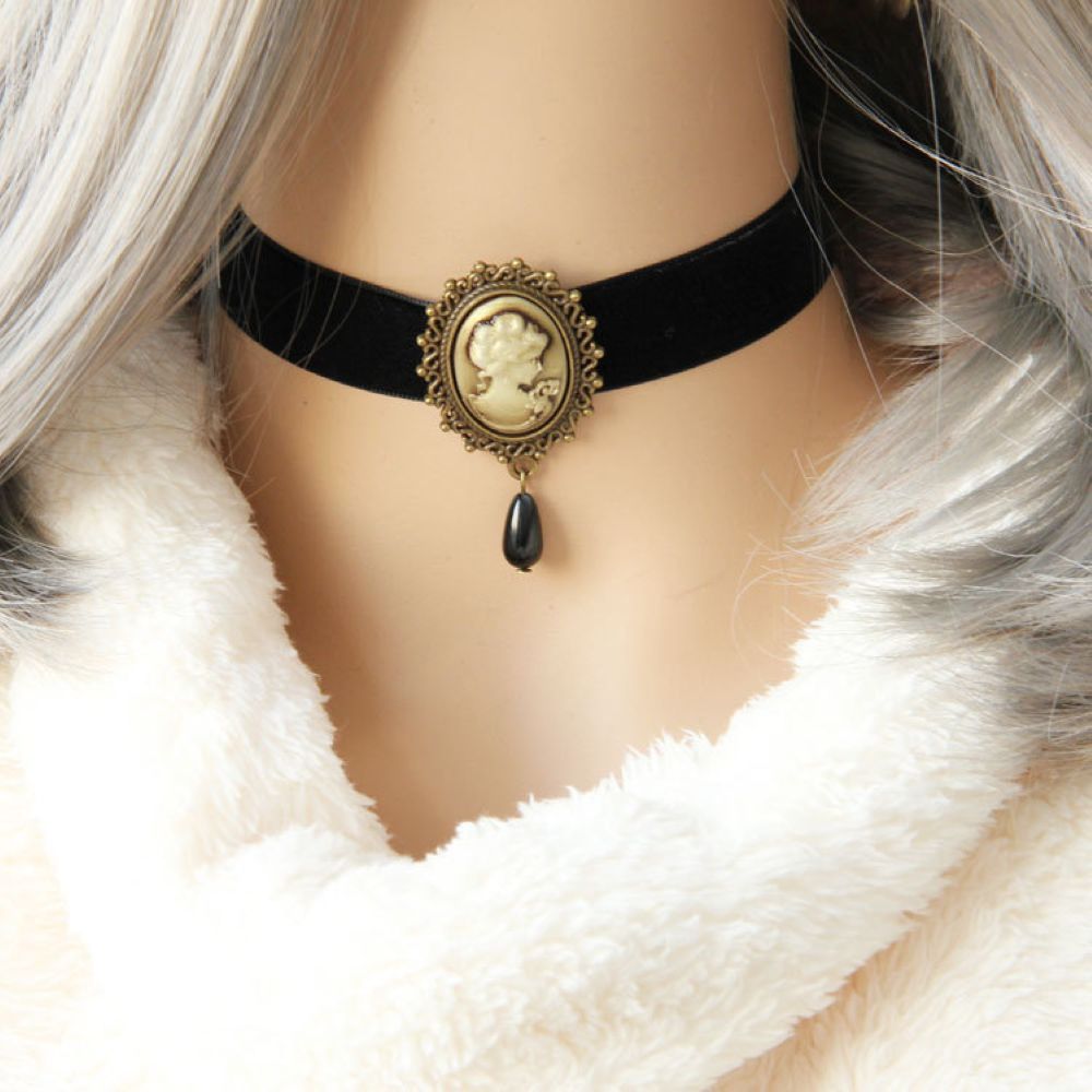 Women Jewelry Accessories For Black Dress - Hot ~ Mode Alle-Match Zwarte Chokers