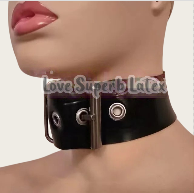 Women'S Clothing And Accessories - 0,4 mm sexy latex nekchoker rubber