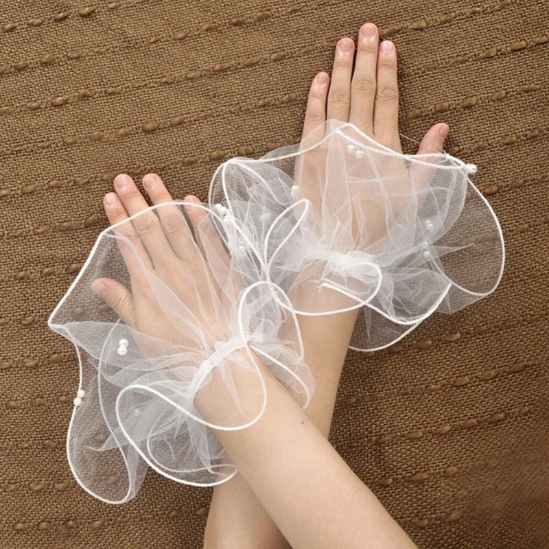 Women'S Accessories Manufacturers - Bruids mesh mouwen fabrikant groothandel kant