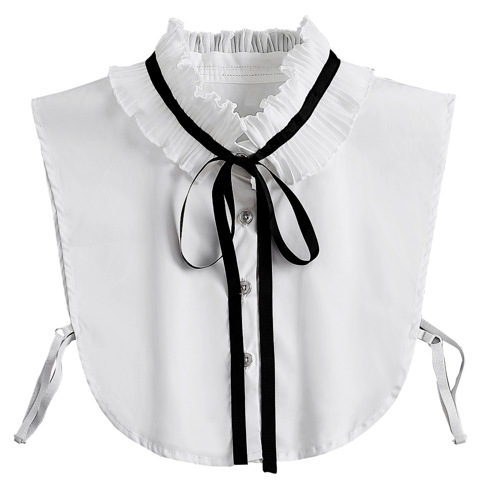 Women'S Accessories Manufacturers - Koreaanse vrouwelijke orgel kant geplooide opstaande