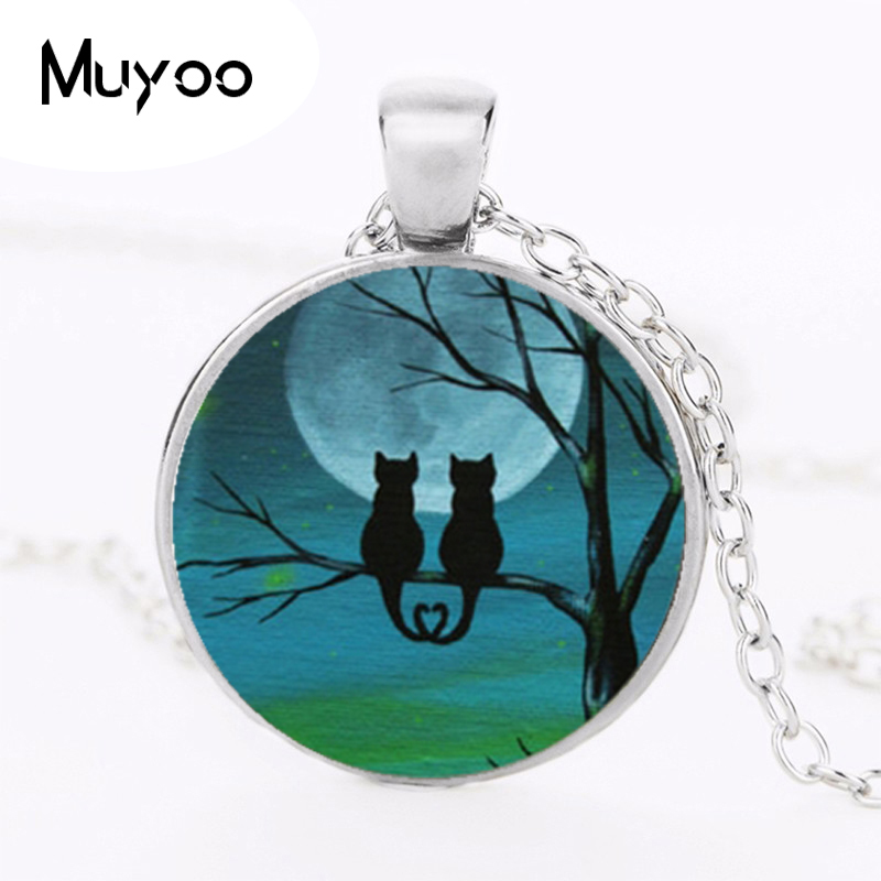 Zwarte Kat Logo Hanger Ketting - Women Jewelry Accessories For Black Dress recensie en prijs