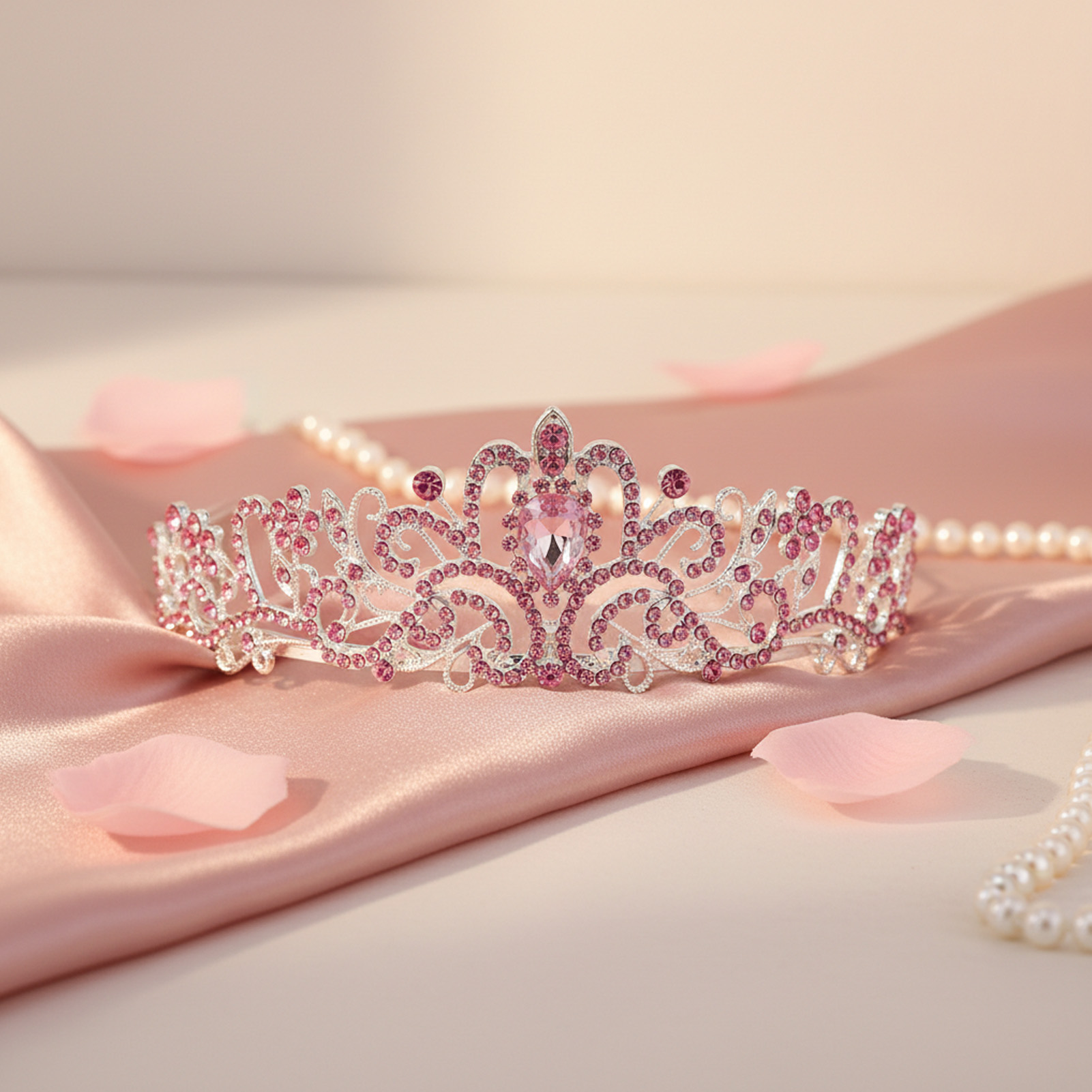 Elegante bruidskroon Sparkly R - Women Accessories Jewelry recensie en prijs
