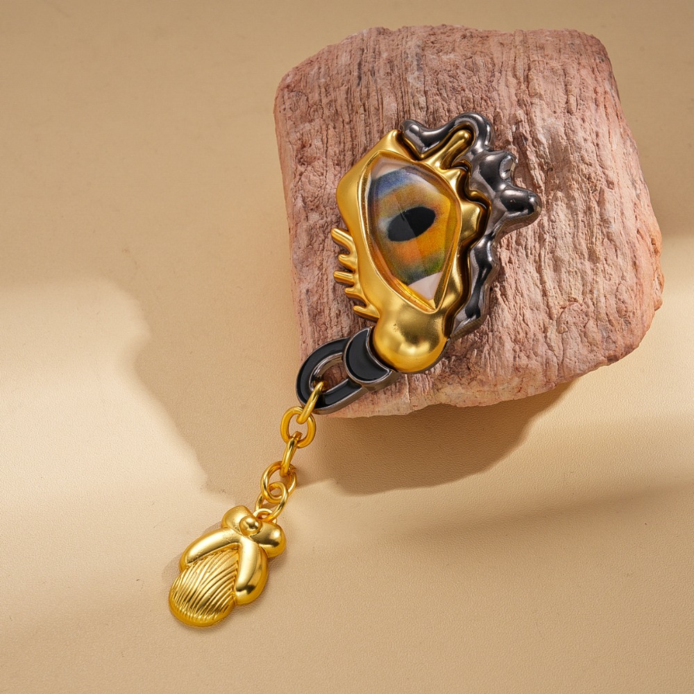 High-end metalen oogvormige dr - Women Accessories Jewelry recensie en prijs