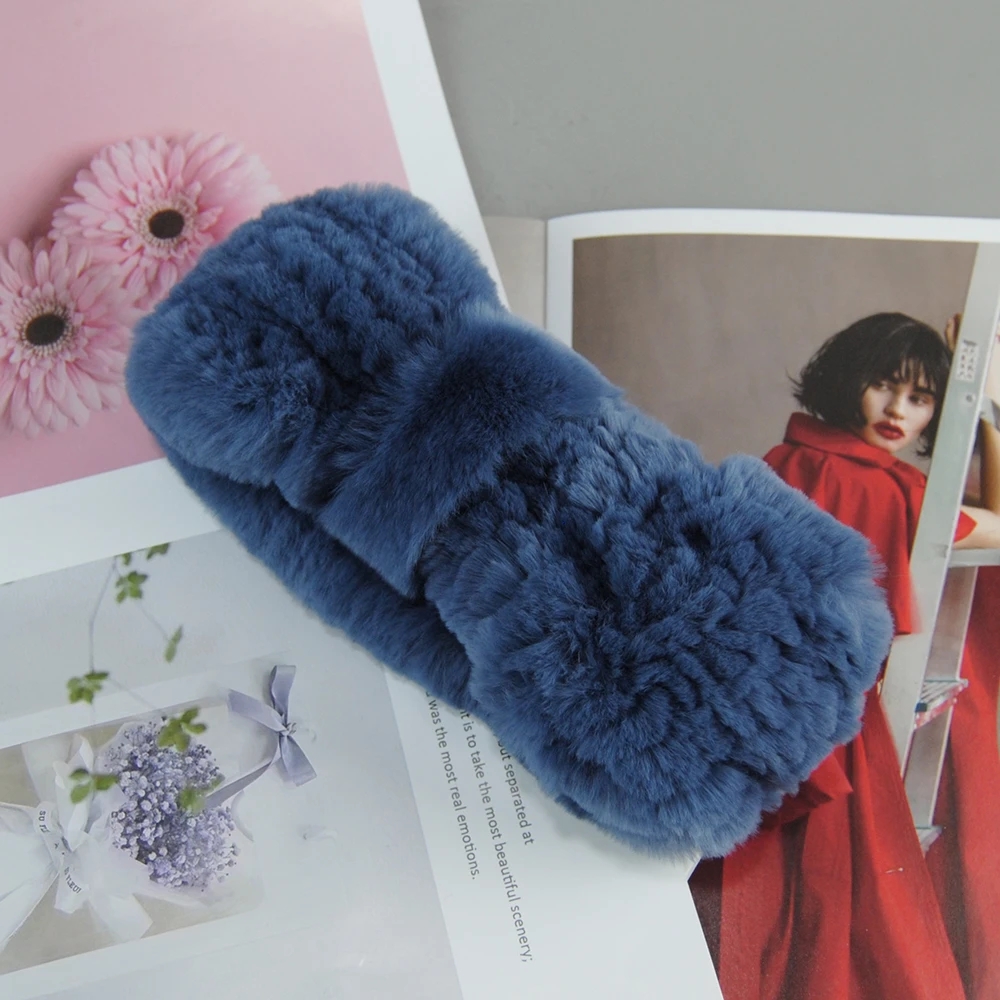 Vrouwen luxe winter 100% rex k - Hair Band Elastic recensie en prijs