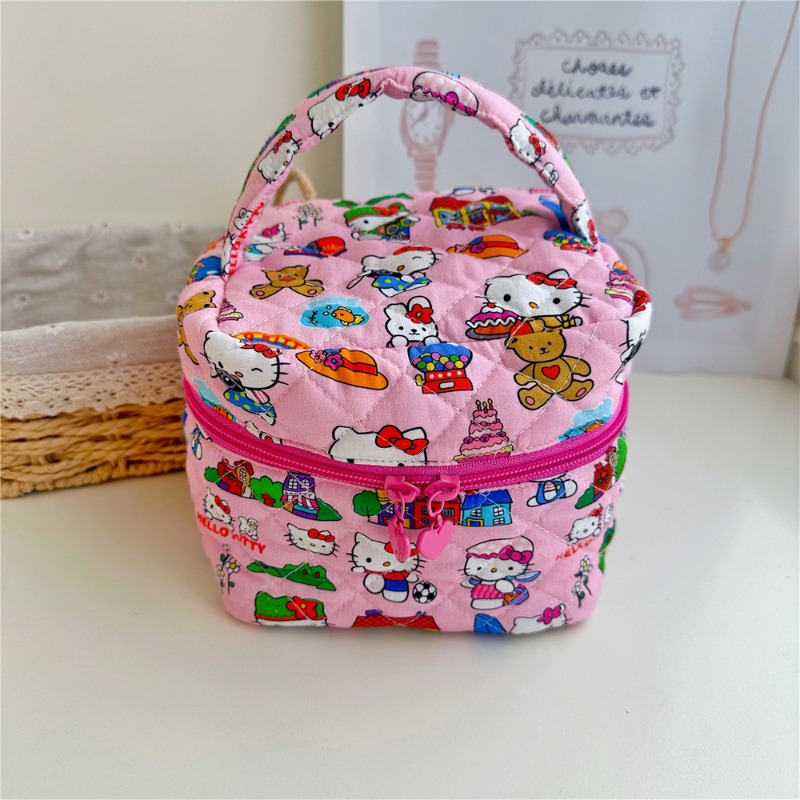 Hello Kitty Cartoon bedrukte g - Women'S Vanity Accessories recensie en prijs