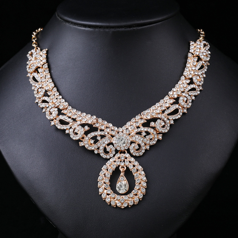 Luxe Goud Kleur Geometrische K - Women Jewelry Accessories For Black Dress recensie en prijs