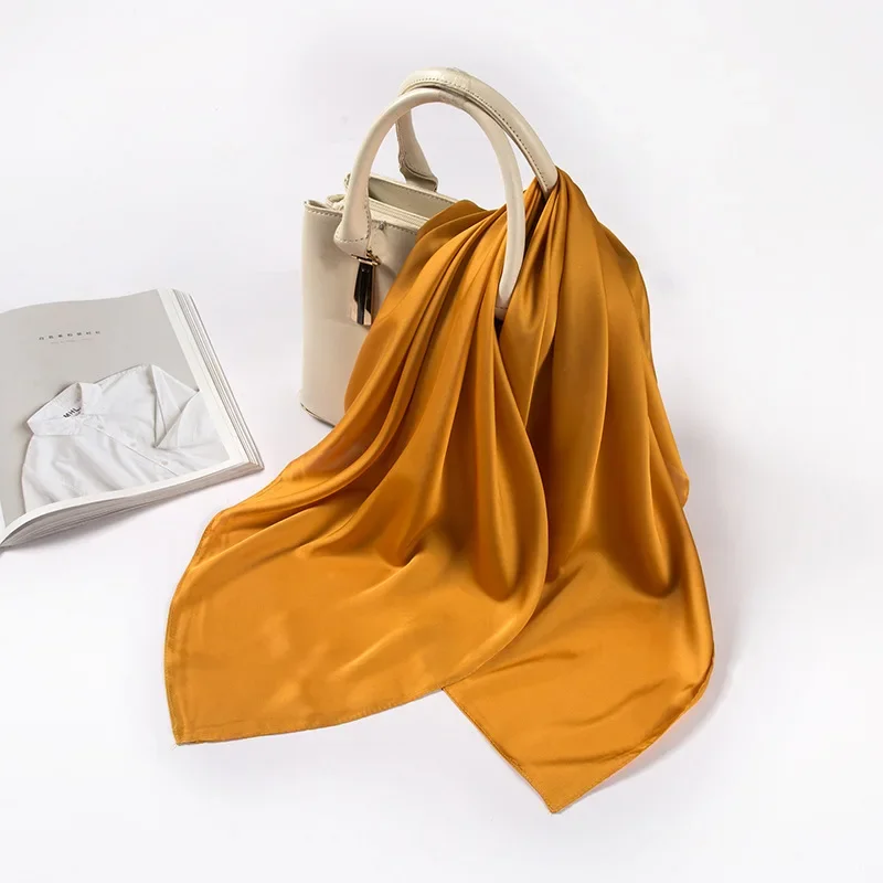 Satijnen sjaal dames 70 cm eff - Women Accessories In Wholesale recensie en prijs