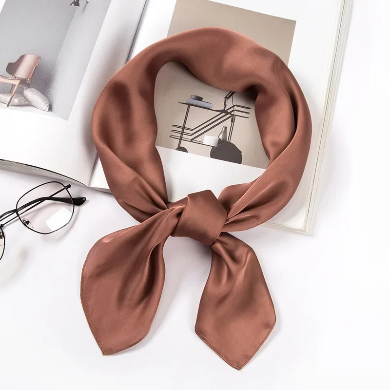 Satijnen sjaal dames 70 cm eff - Women Accessories In Wholesale recensie en prijs