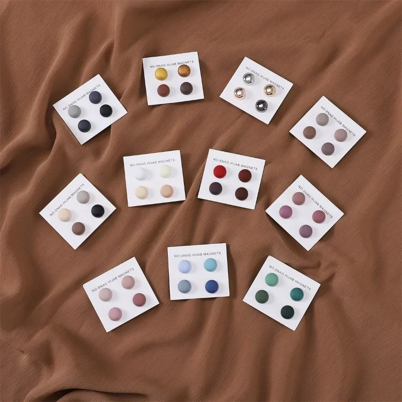 4 stks/kaart Matte Magneet Hij - Women Accessories In Wholesale recensie en prijs