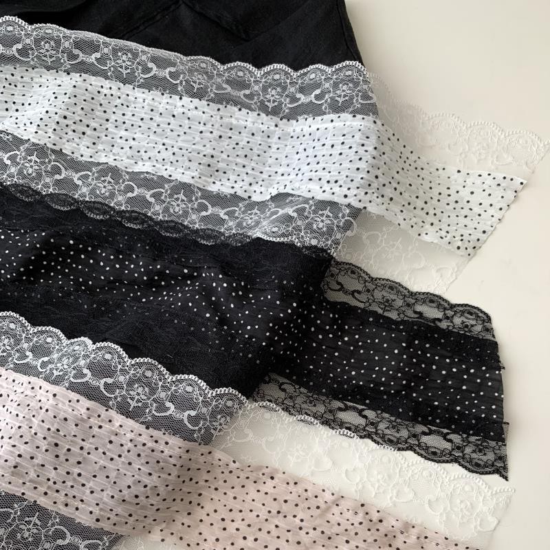 Franse Retro Lange Streep Polk - Women'S Korean Accessories recensie en prijs