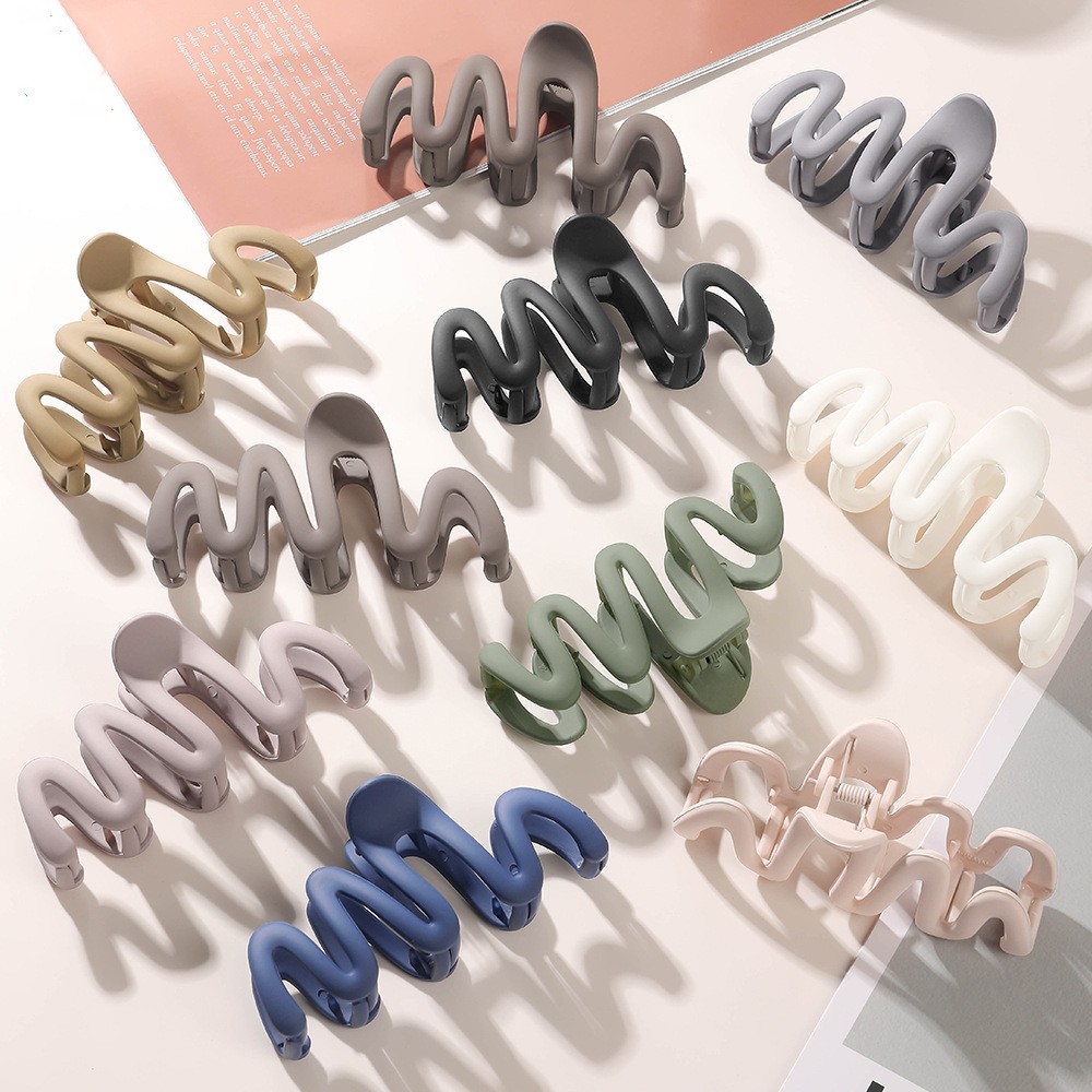 Nieuwe Mode Grote Matte Kleur  - Women Accessories In Wholesale recensie en prijs
