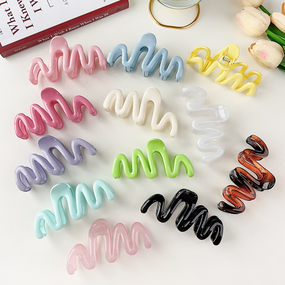 Nieuwe Mode Grote Matte Kleur  - Women Accessories In Wholesale recensie en prijs