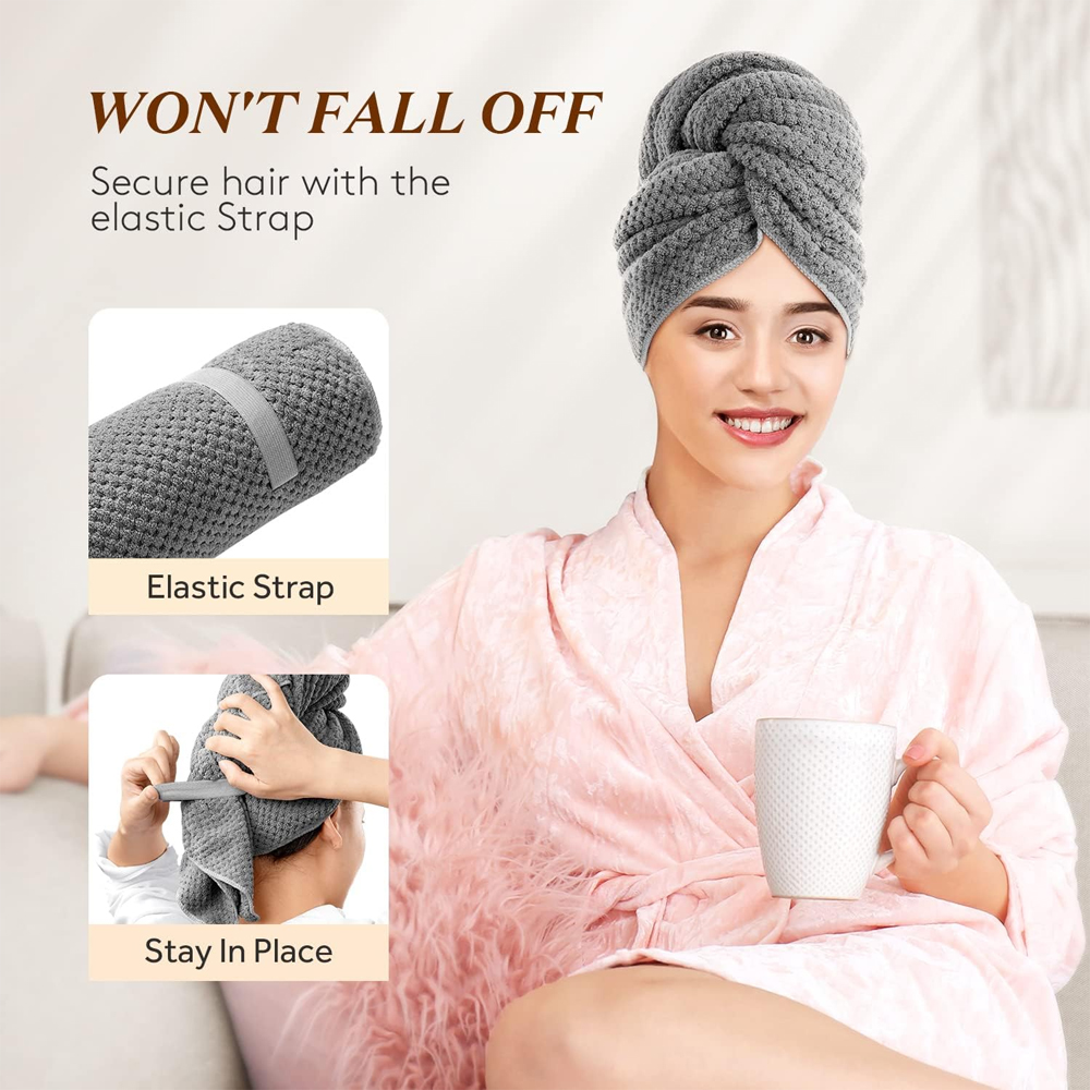 Microfiber haarhanddoek Extra  - Hair Band Elastic recensie en prijs
