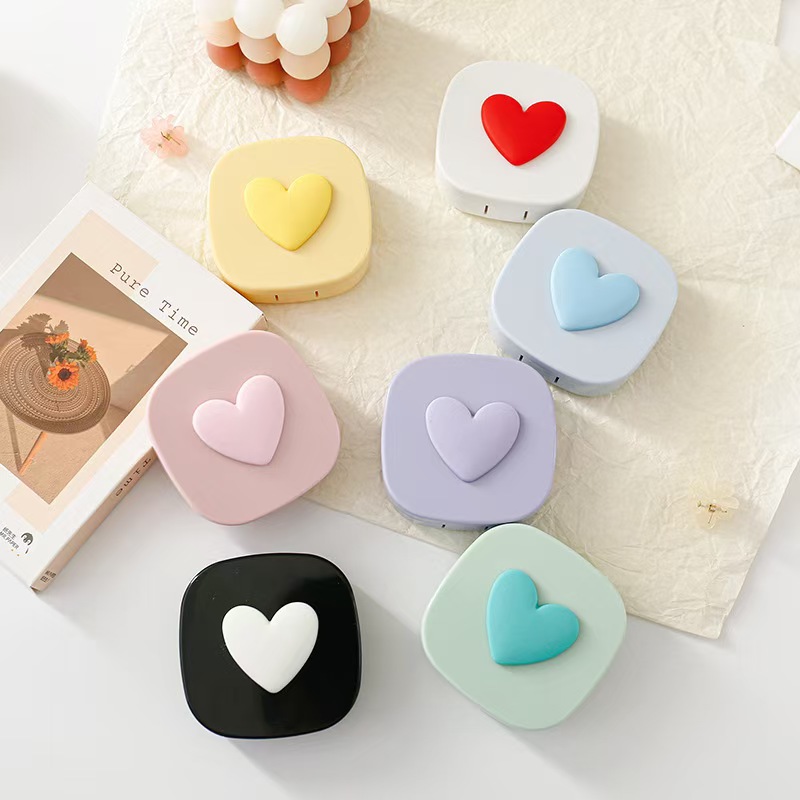 Hart Contactlensdoosje met Spi - Women Accessories List recensie en prijs