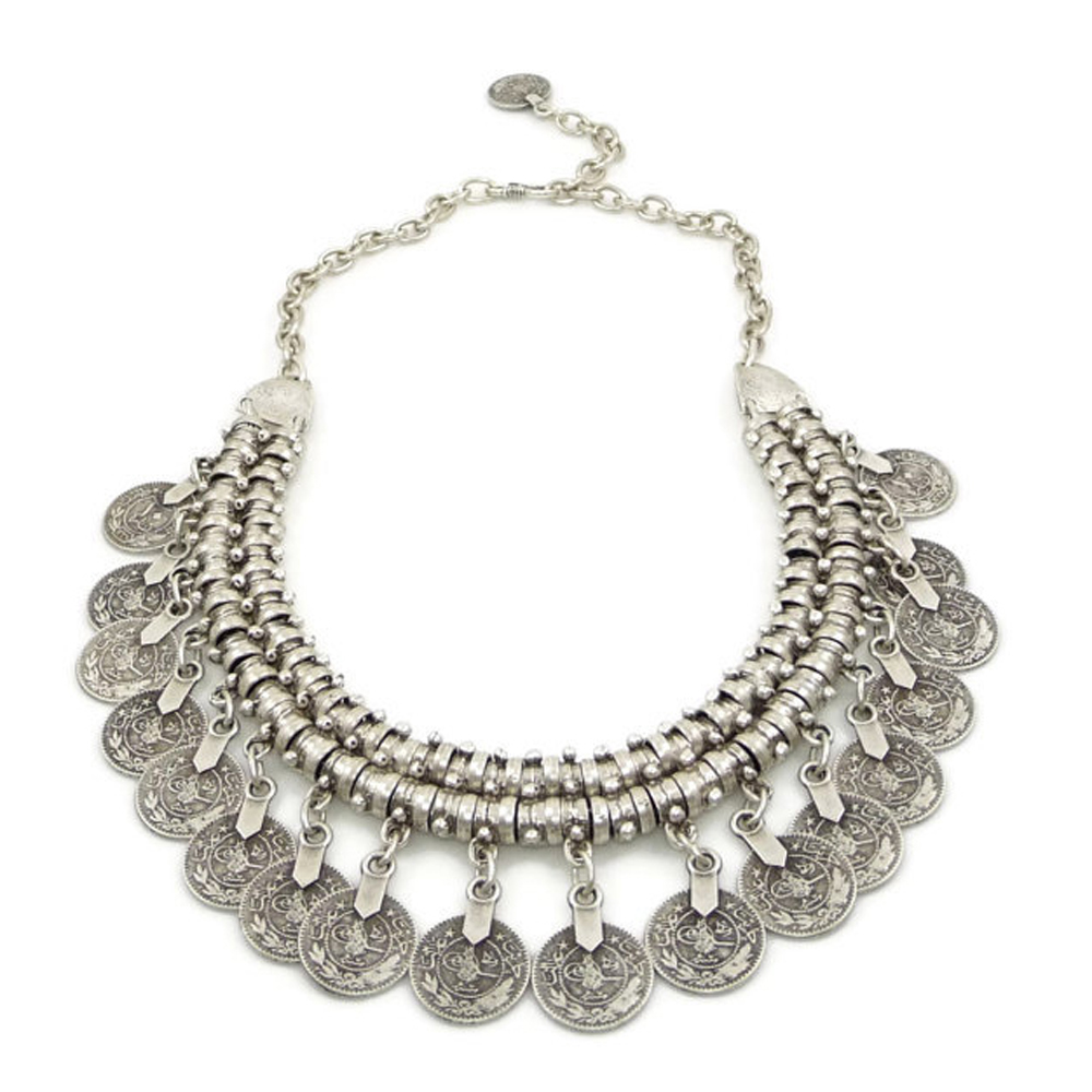 Vintage legering munten kwast  - Women Accessories Pakistan recensie en prijs