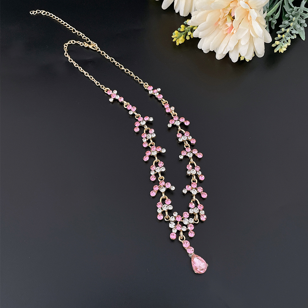 Barokke Roze Paars Kristal Bru - Women Jewelry Accessories For Black Dress recensie en prijs
