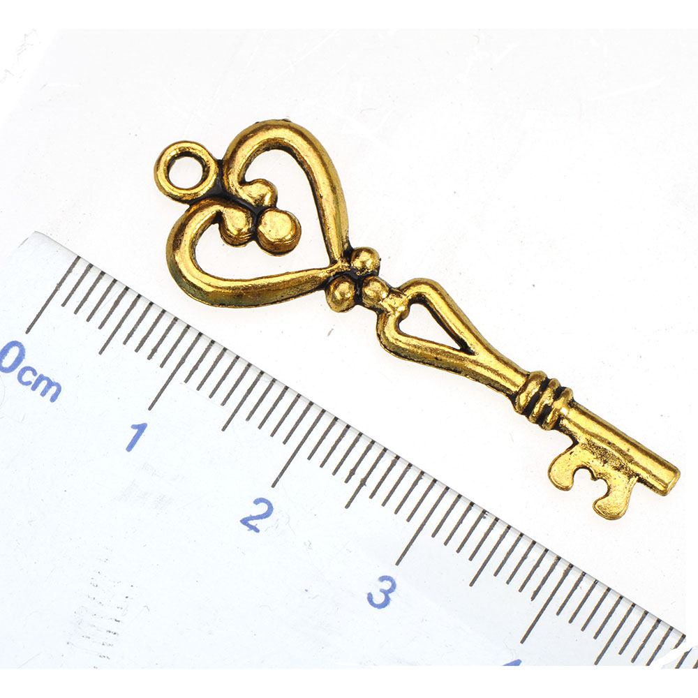 40 stuks gouden sleutels bedel - Women'S Accessories Manufacturers recensie en prijs