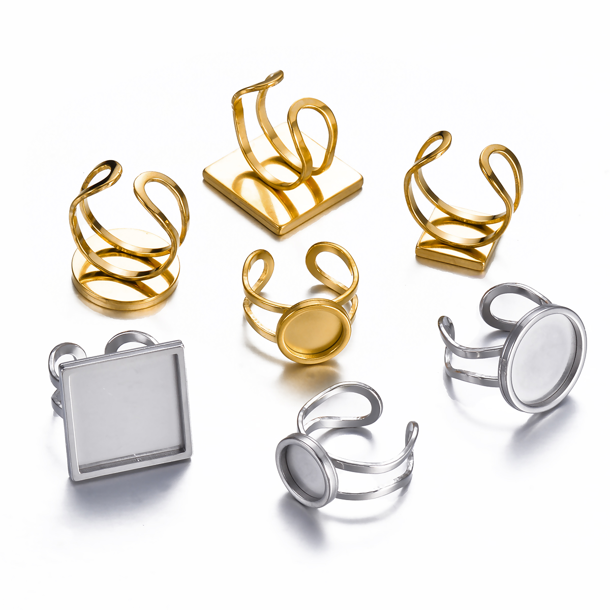 4 STUKS RVS Verstelbare Ring R - Ring Set Adjustable recensie en prijs
