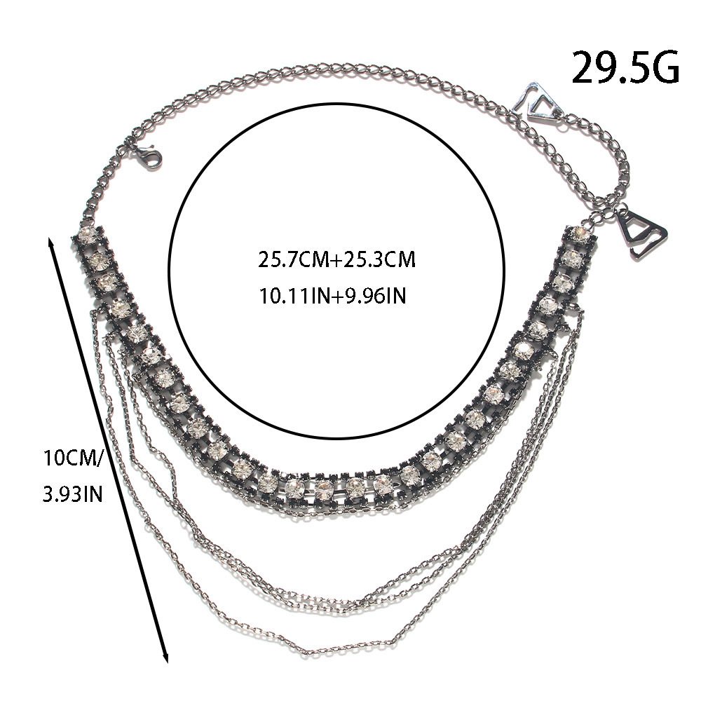 Steenmans Zwart Gelaagde Schou - Women Jewelry Accessories For Black Dress recensie en prijs