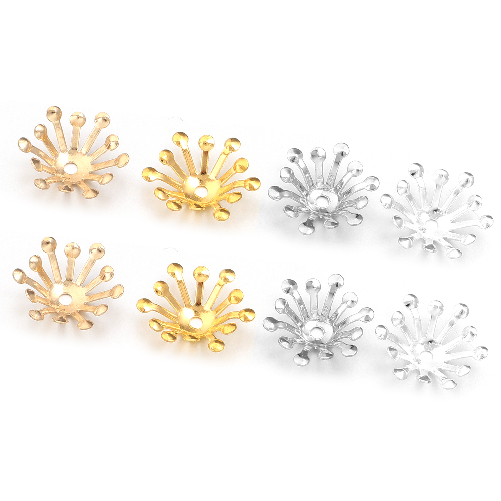 100 Stuks Diameter 13MM Goud K - Women Accessories In Wholesale recensie en prijs