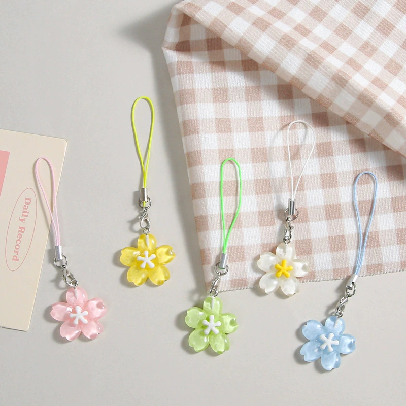 Kleurrijke harsbloem telefoonk - Women'S Korean Accessories recensie en prijs