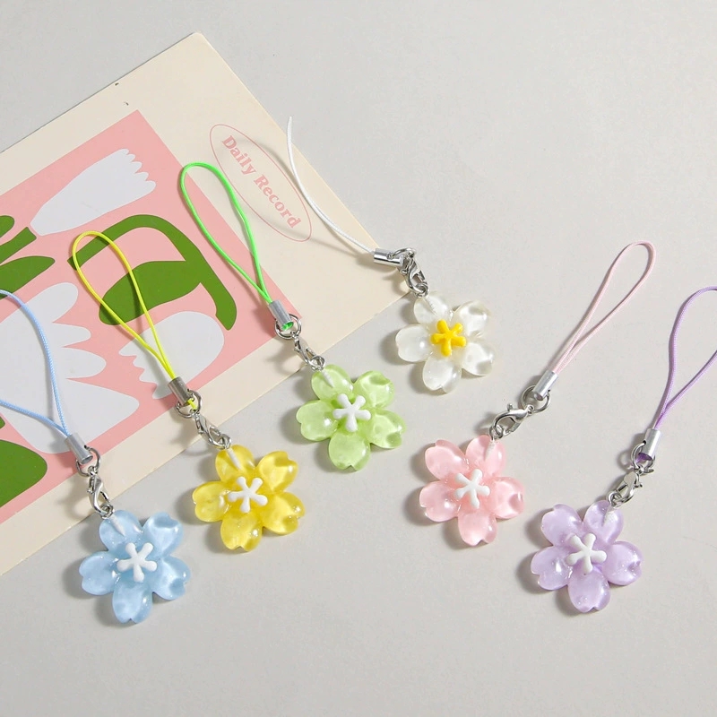 Kleurrijke harsbloem telefoonk - Women'S Korean Accessories recensie en prijs