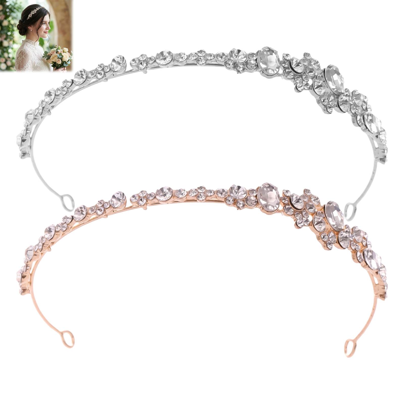 Legering Strass Kroon Hoofdban - Women'S Hair Accessories Wedding recensie en prijs