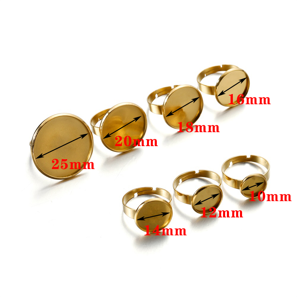10 stuks roestvrij staal verst - Ring Set Adjustable recensie en prijs
