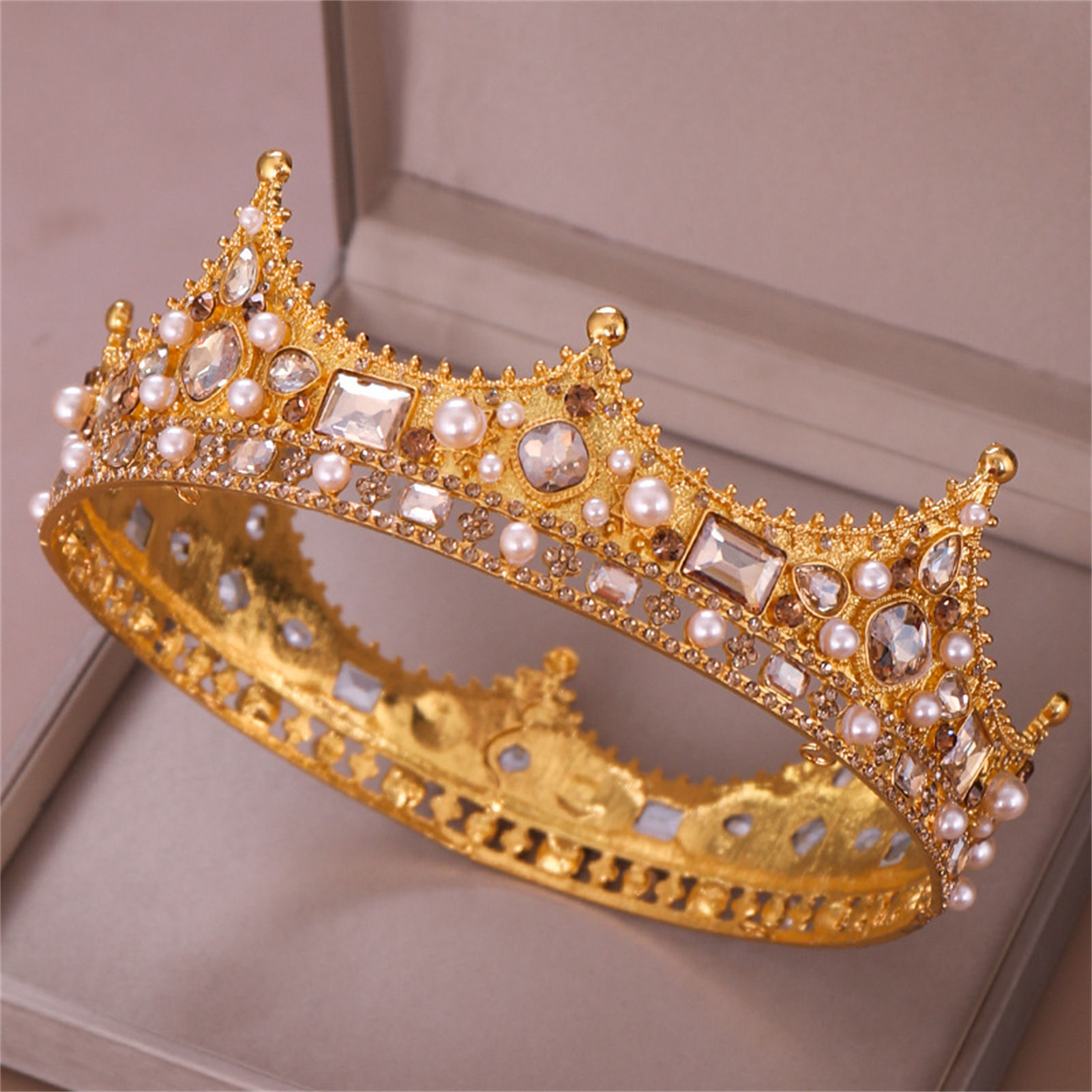 Legering Kroon Tiara Retro Bru - Women'S Hair Accessories Wedding recensie en prijs
