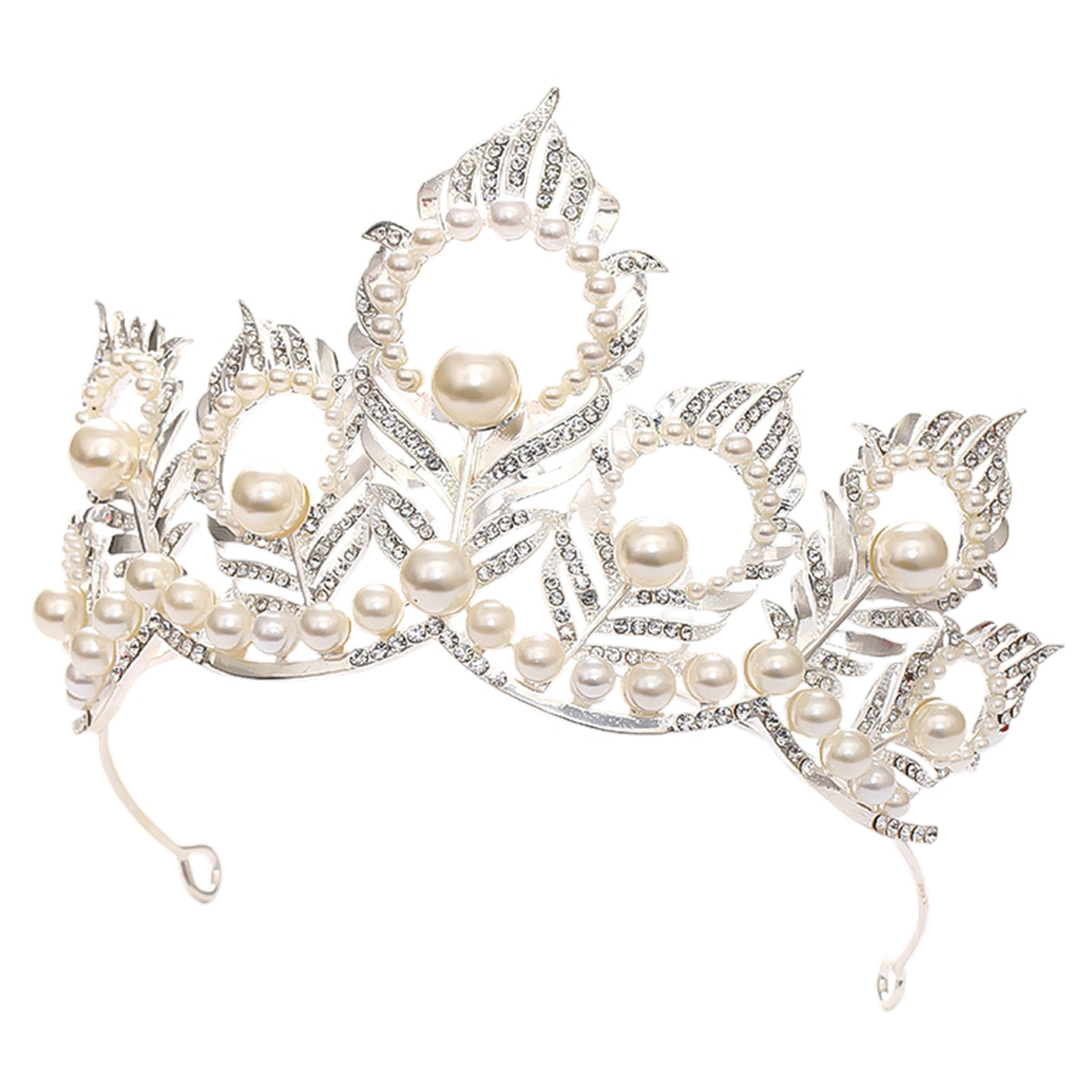 Parelkroon hoofddeksel met pau - Women'S Hair Accessories Wedding recensie en prijs