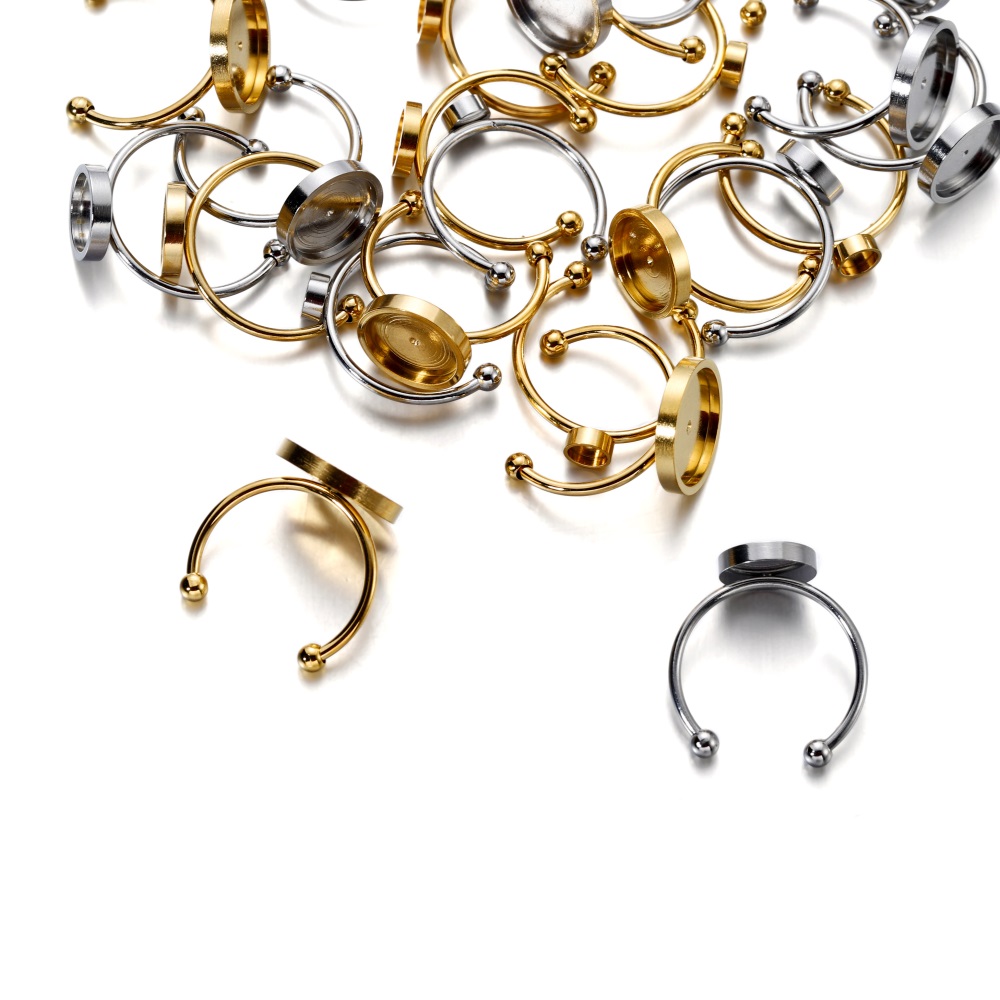 10 stuks verstelbare roestvrij - Ring Set Adjustable recensie en prijs